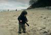 am Strand