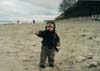 Tab am Strand